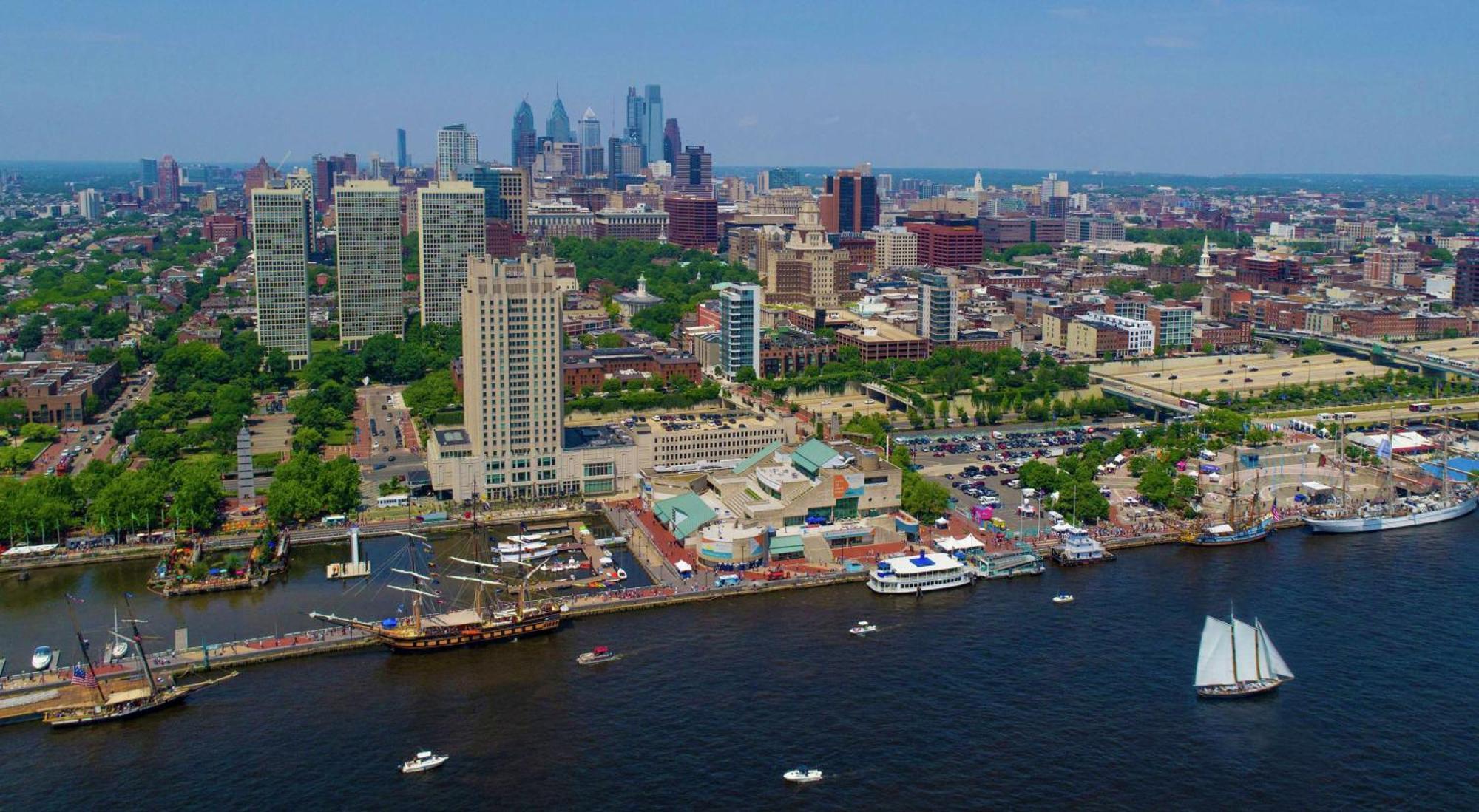 Hilton Philadelphia At Penn'S Landing Hotel Buitenkant foto