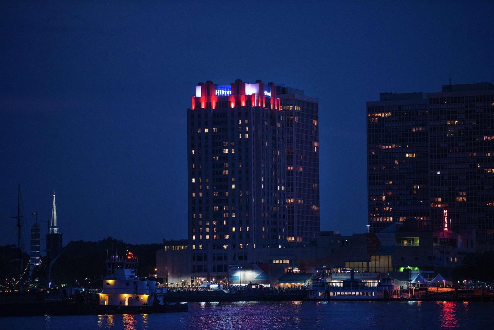 Hilton Philadelphia At Penn'S Landing Hotel Buitenkant foto
